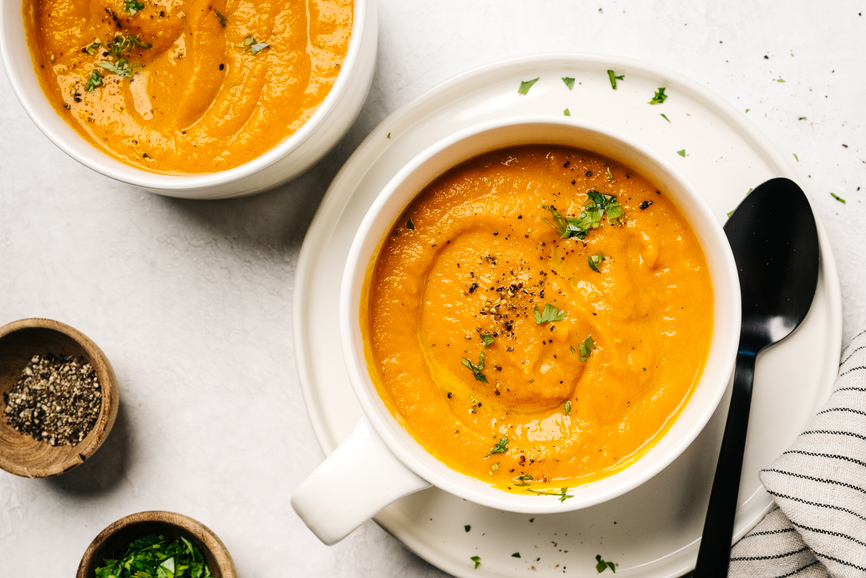 This Roasted Carrot Soup Recipe Is *Chef’s Kiss*