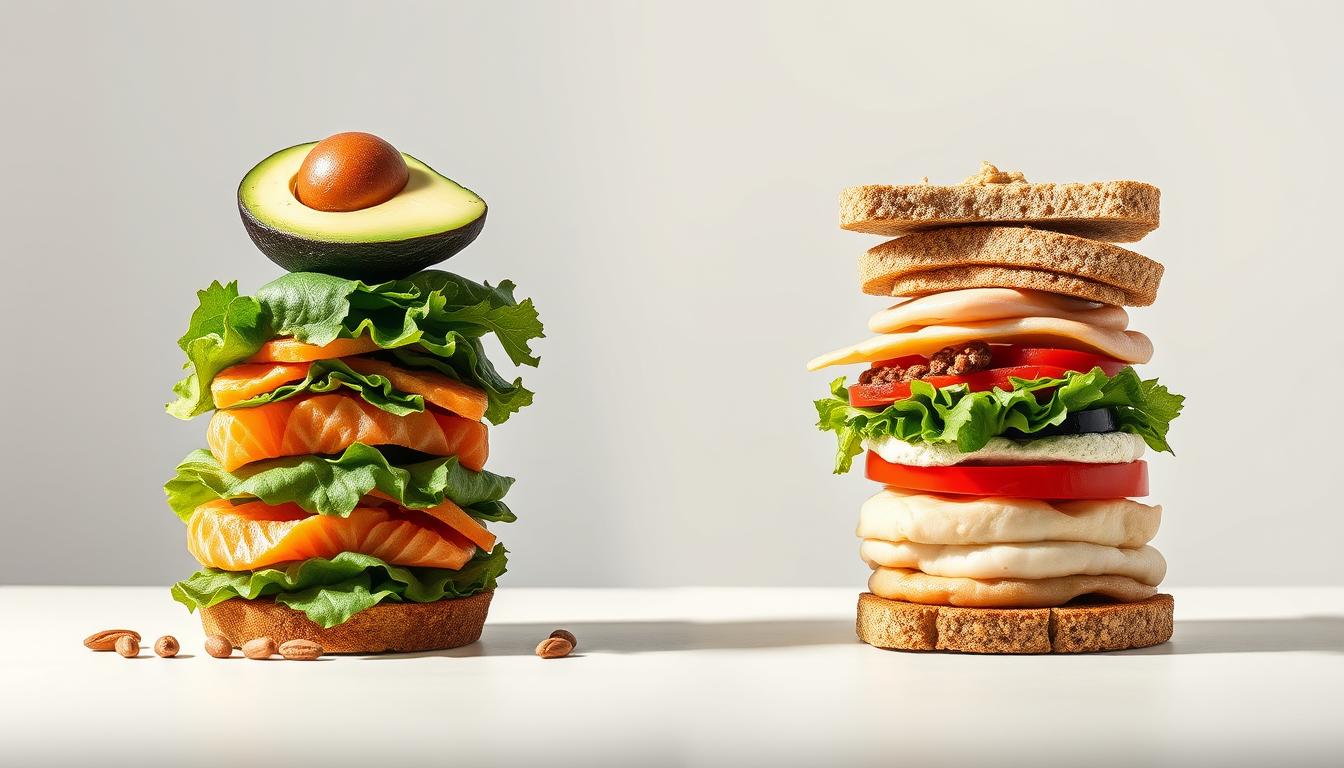 Keto vs low carb, sustainable weight loss, dietary comparisons, long-term energy