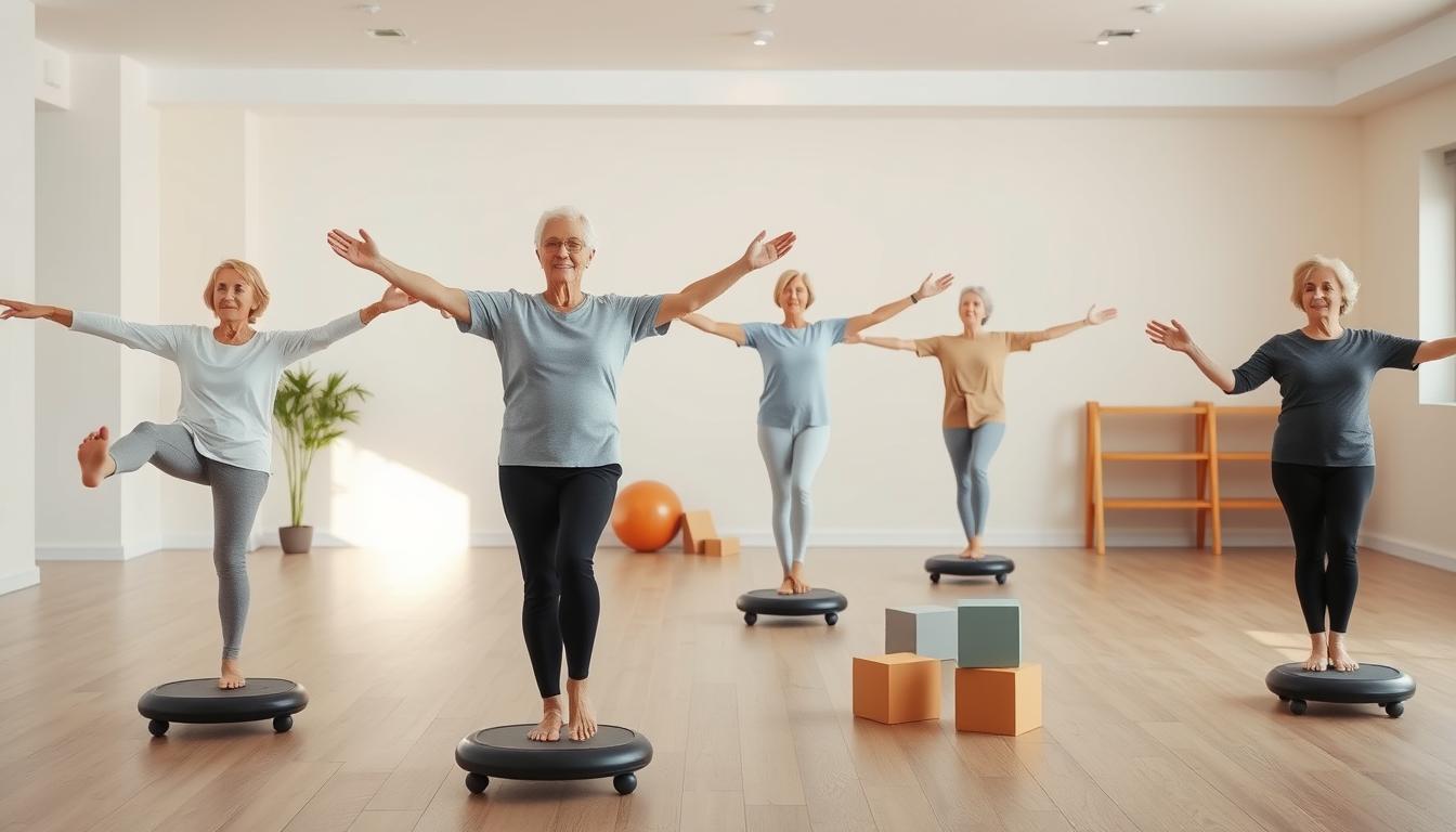 proprioception training, balance exercises, fall prevention, functional movement