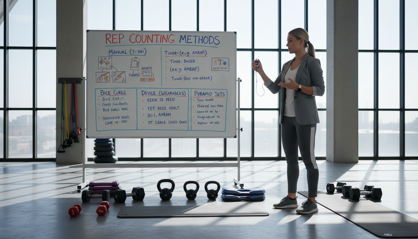how to count exercise reps   · counting reps   · rep counting methods   · should