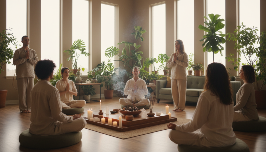 spiritual awakening meditation, mindfulness, heart-centered meditation, mantra