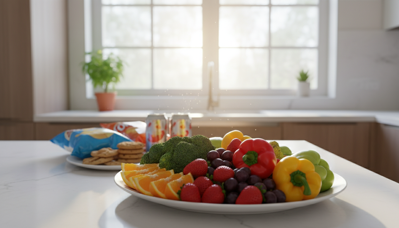 crowding out nutrition, healthy habit formation, food displacement