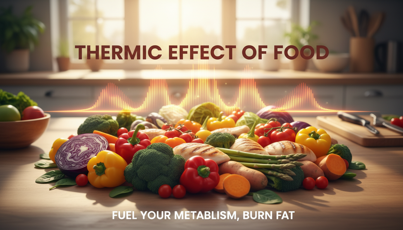 thermic effect of food, TEF metabolism, whole foods vs processed, metabolic rate