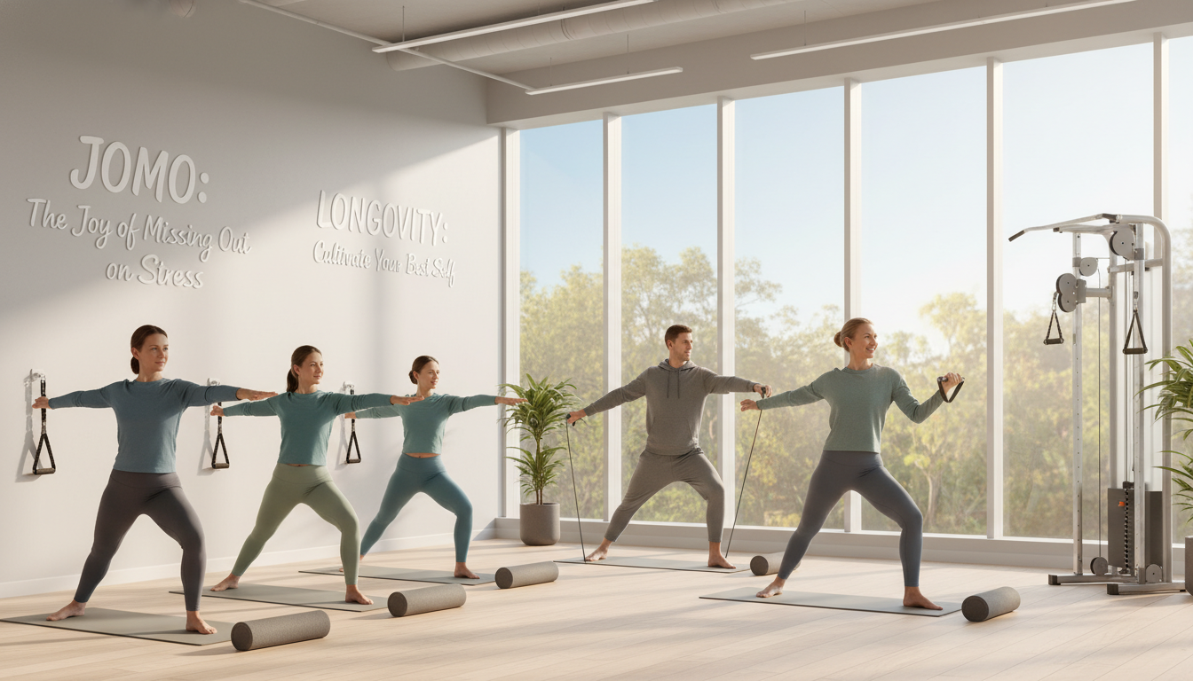 The New Approach to Fitness: Why JOMO, Longevity & Hybrid Training Beat “No Pain, No Gain" Primary: hybrid training, longevity fitness, polarized training 80/20, HYROX