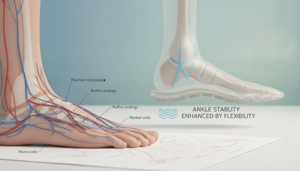 foot sensory receptors, barefoot training benefits, tactile feedback, functional