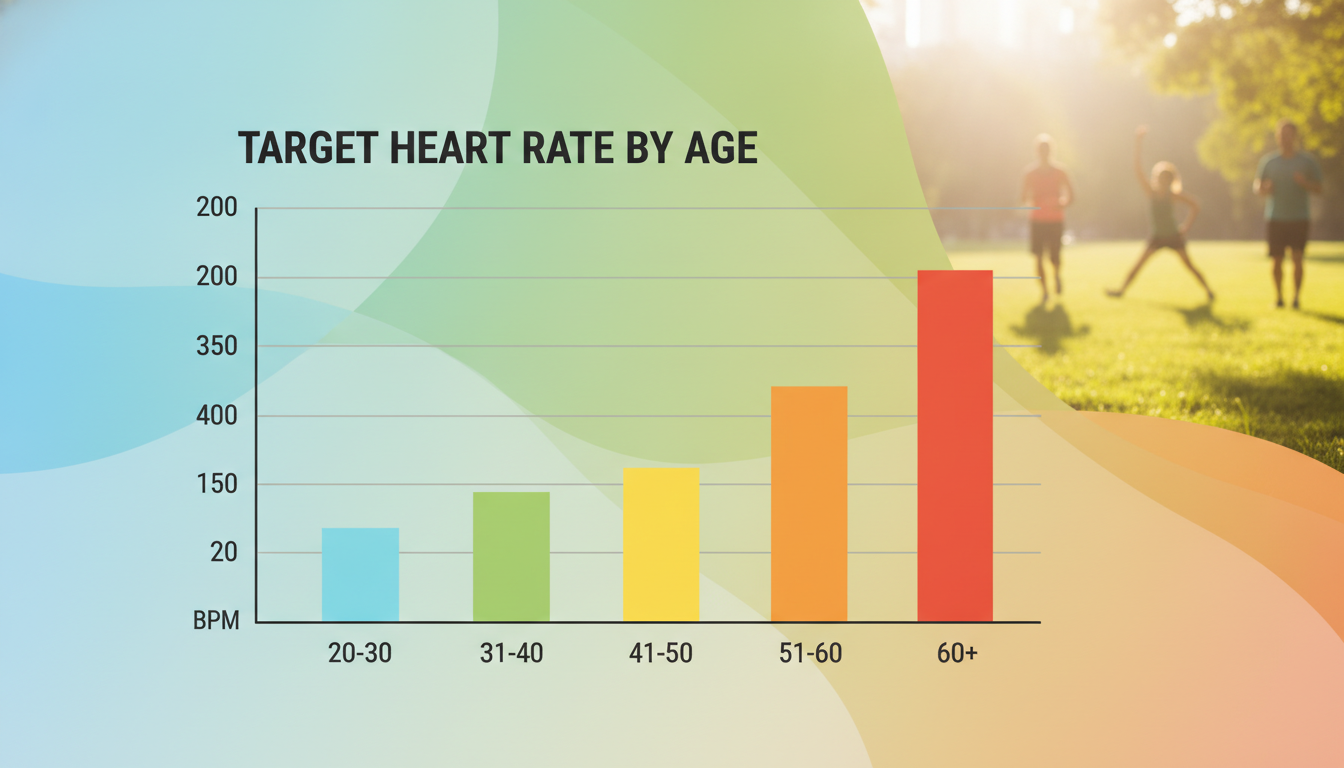 target heart rate by age, exercise heart rate zones, moderate intensity heart