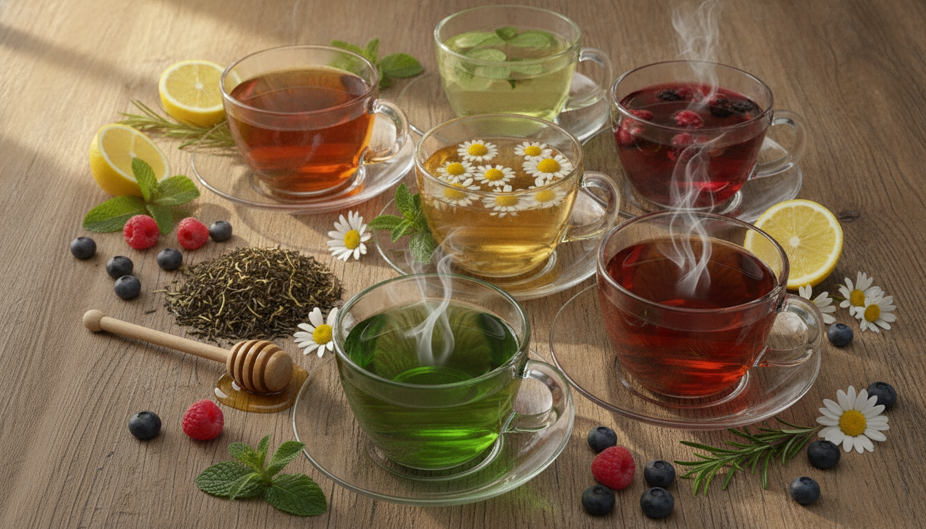 Organic Tea Benefits: How Green, Black & Herbal Teas Support Health Naturally organic tea benefits organic green tea organic black tea organic herbal tea