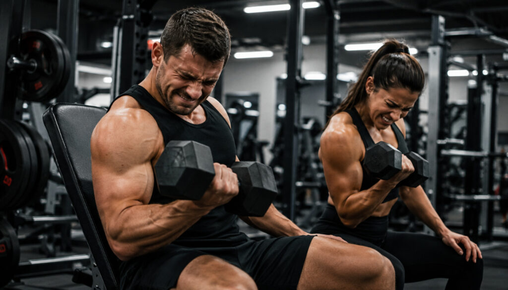 two sets to failure training to failure high-intensity training HIT workout