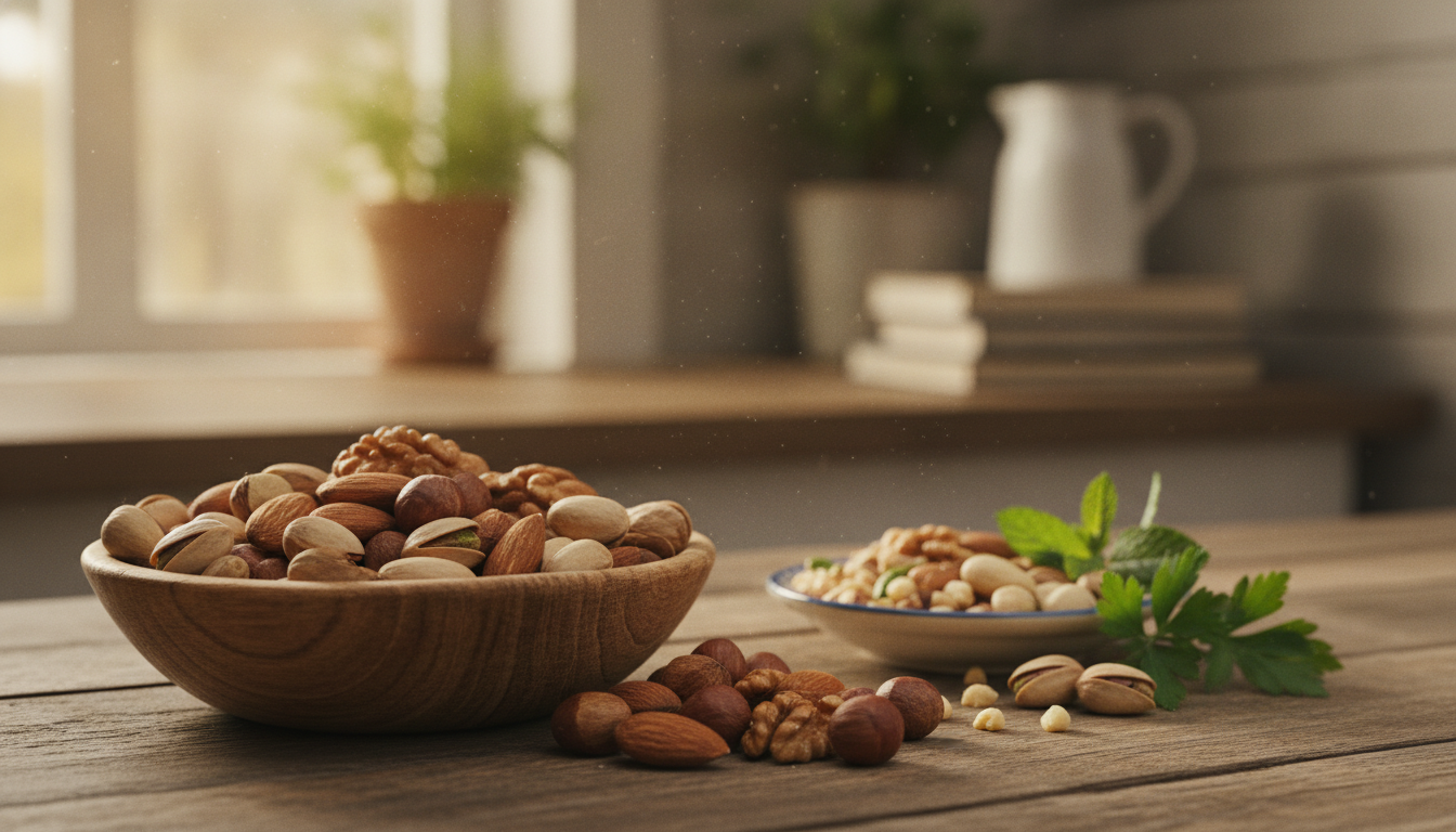 Nuts for cholesterol, lower LDL cholesterol, cholesterol-lowering foods,