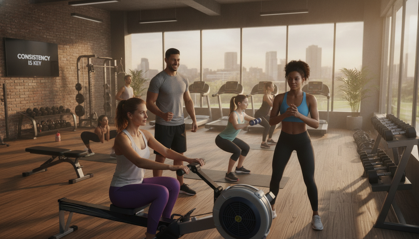 How to Stay Consistent With Fitness: 4 Simple Strategies That Work fitness motivation, fitness consistency, staying consistent with exercise,