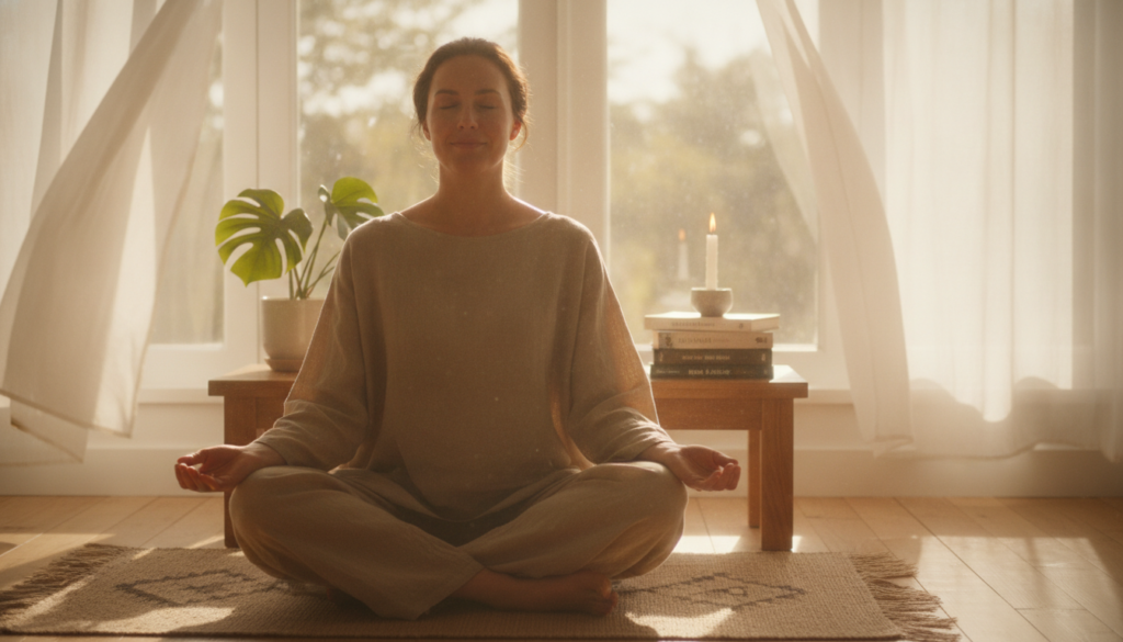 Daily meditation habit, how to start meditating, meditation for beginners,