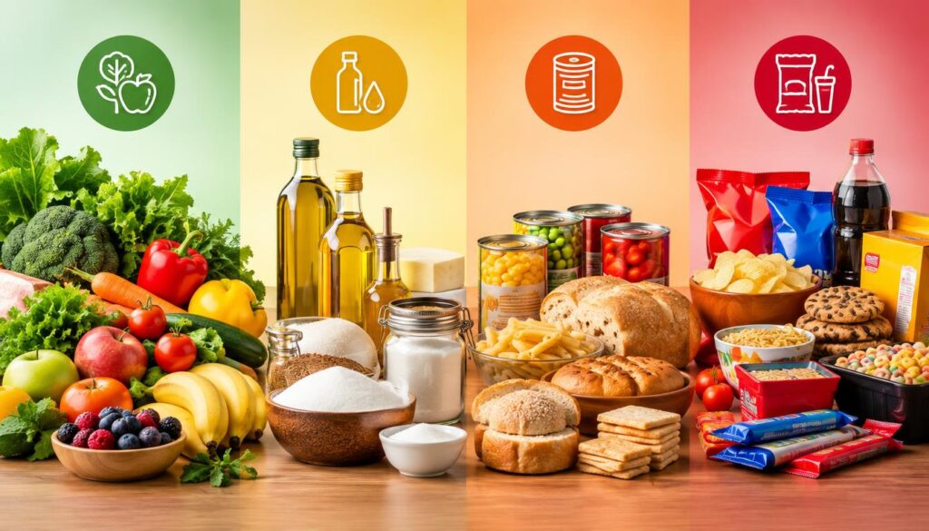 • NOVA classification system • Nova food groups • Ultra-processed foods • Clean